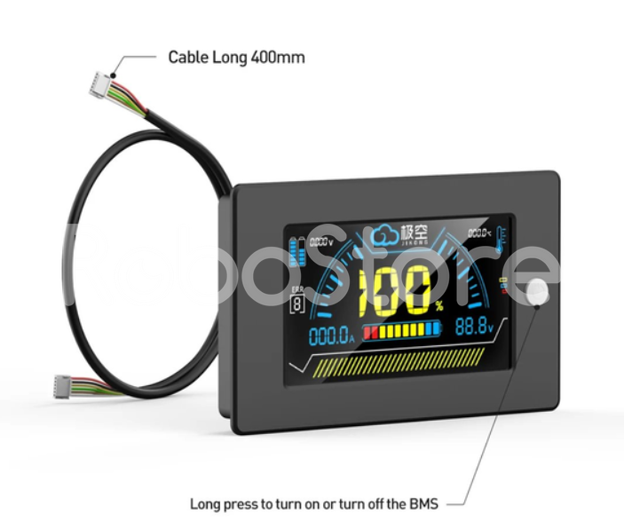 JK BMS (Jikong) LCD дисплей (LCD-3.2-RS485) з кнопкою активації