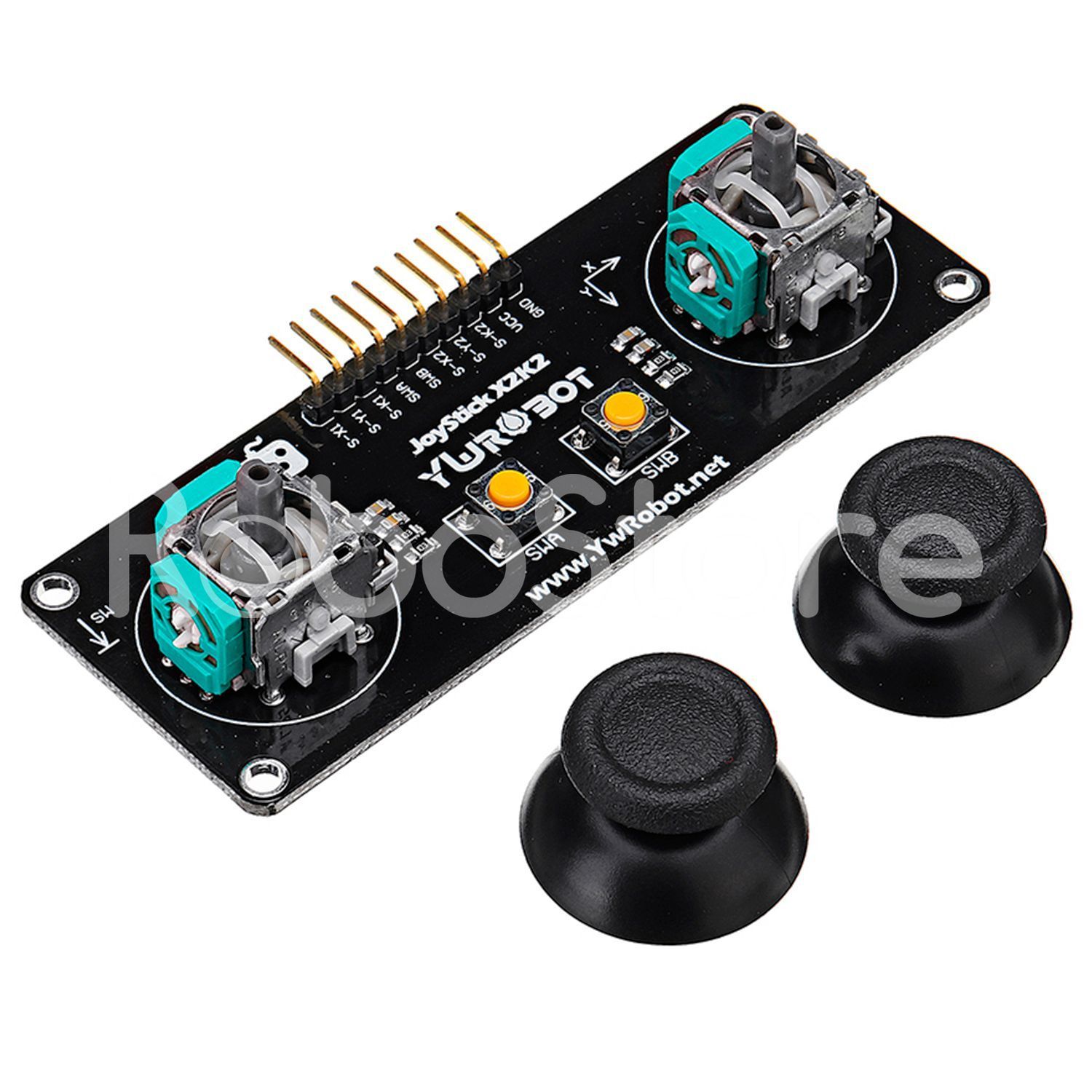 Игровой кнопочный модуль 2-канальный PS2 для Arduino