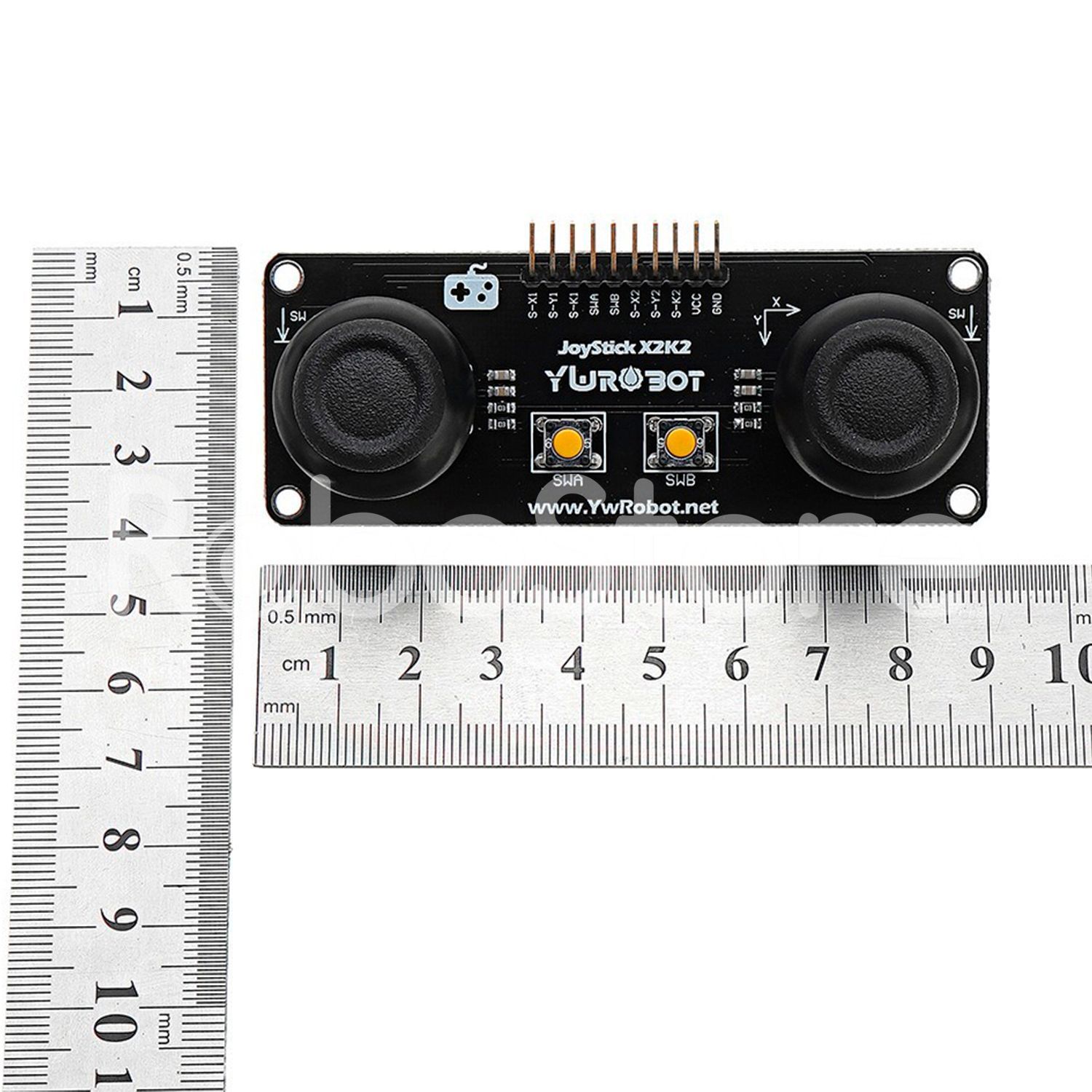 Игровой кнопочный модуль 2-канальный PS2 для Arduino