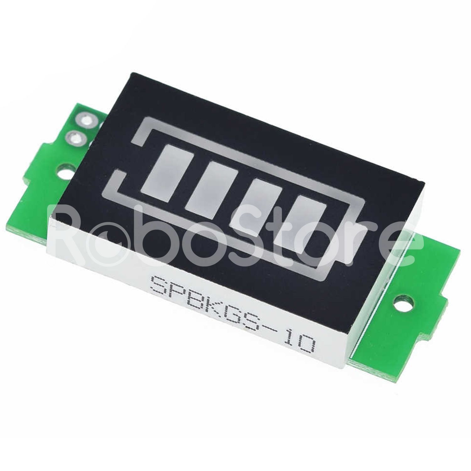 Индикатор емкости LiPo Li-ion аккумуляторов SPBKGS-10, зеленый дисплей