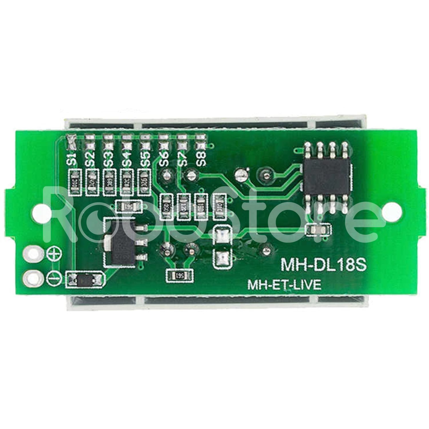 Индикатор емкости LiPo Li-ion аккумуляторов SPBKGS-10, зеленый дисплей
