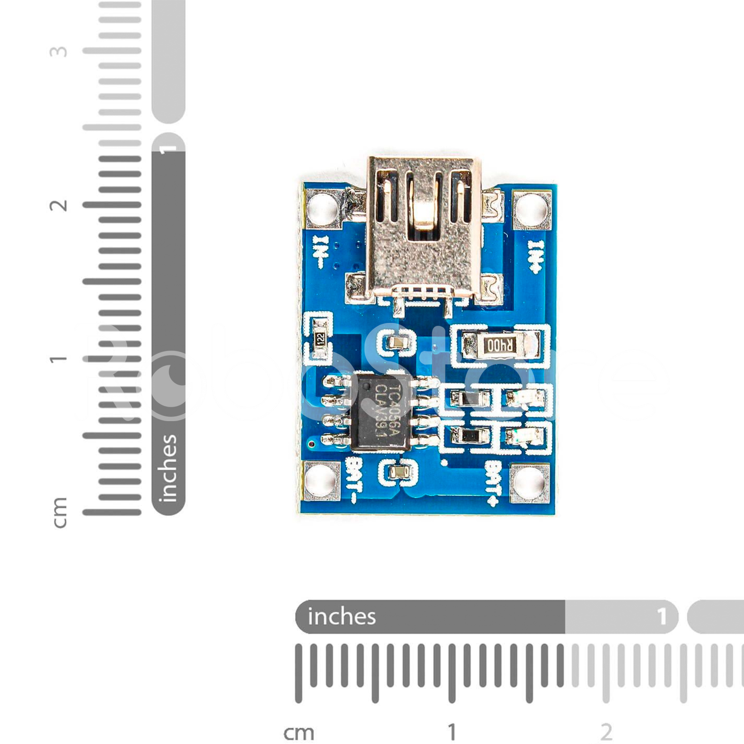 Контроллер заряда Mini USB для Li-ion аккумуляторов на микросхеме TP4056