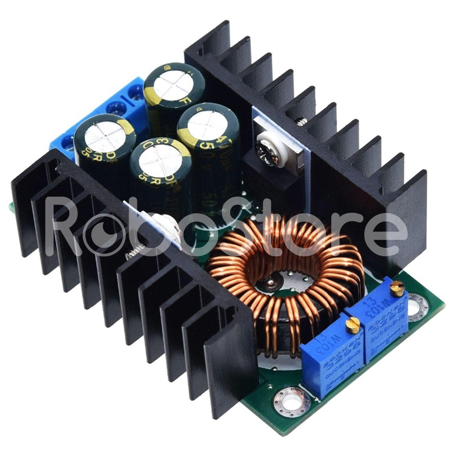 Знижувальний перетворювач напруги XL4016 DC-DC з 5-40В до 1.2-35В 9А 300W