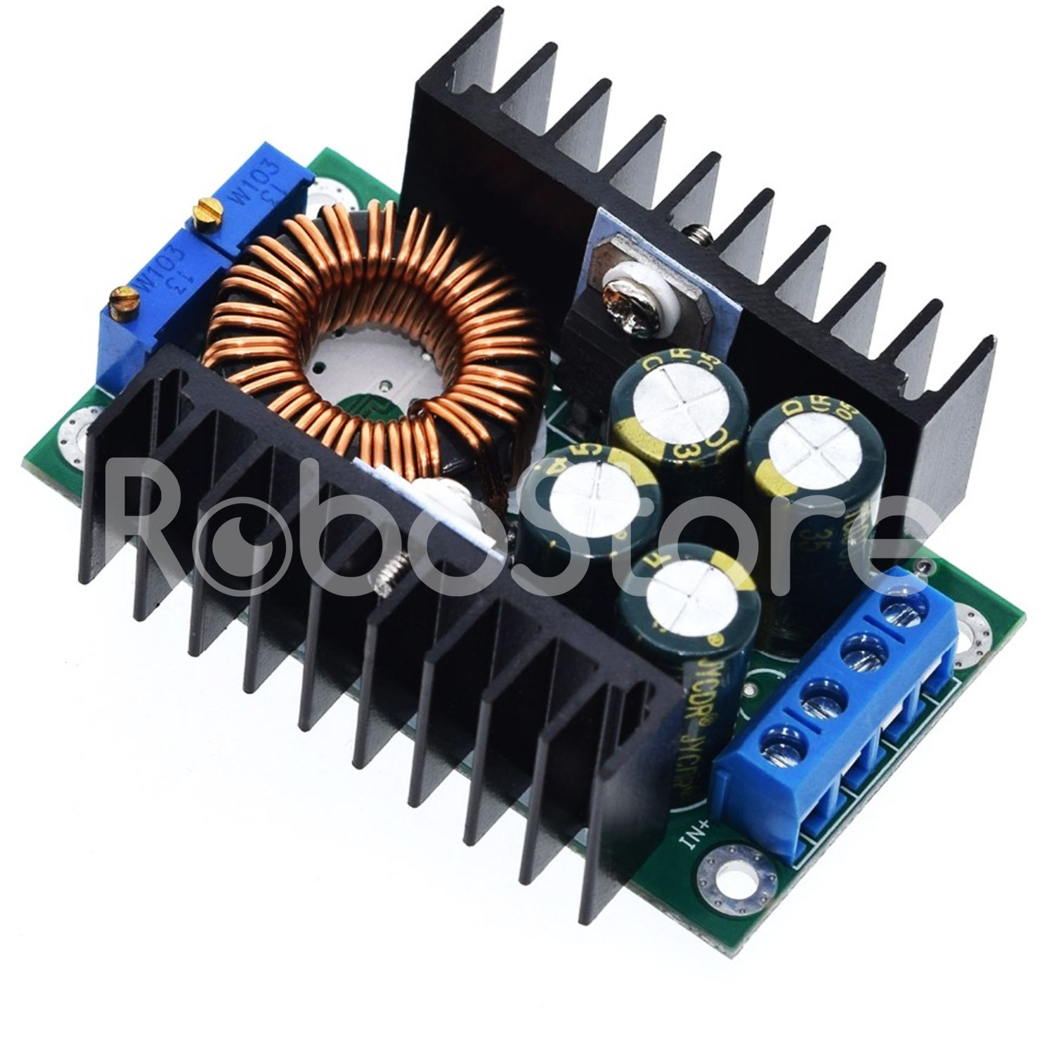 Знижувальний перетворювач напруги XL4016 DC-DC з 5-40В до 1.2-35В 9А 300W