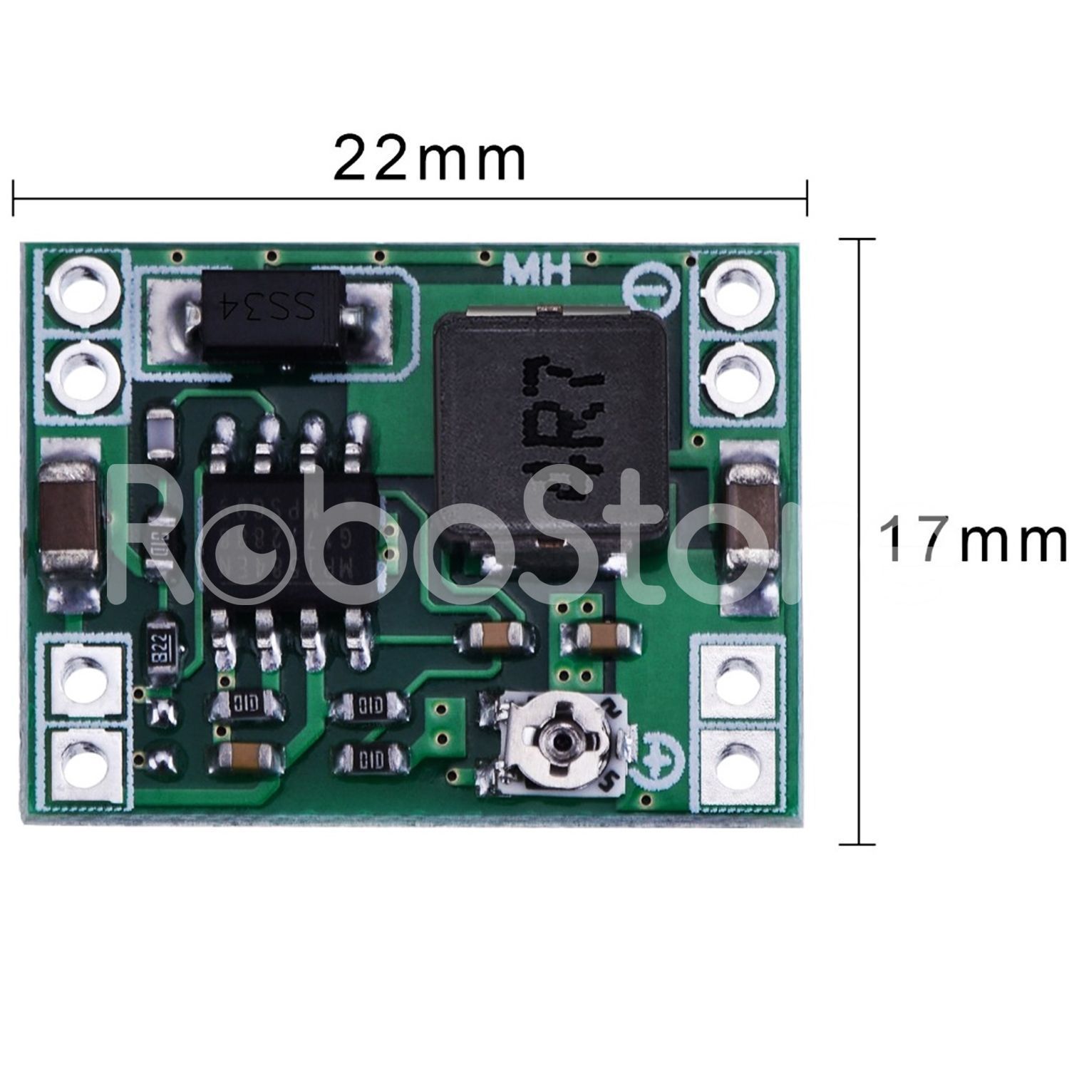 DC-DC понижуючий модуль живлення 3A для Arduino Replace LM2596