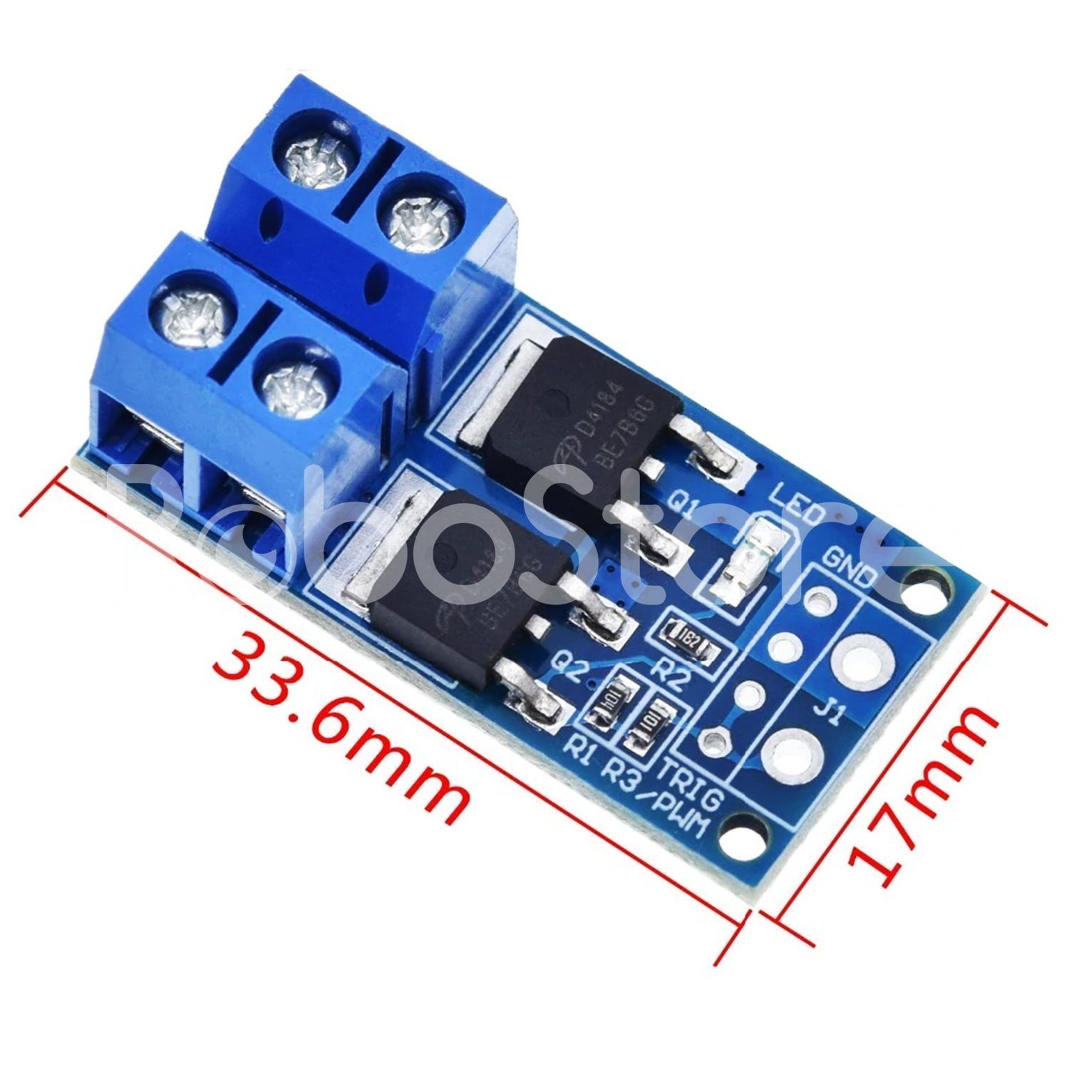 Модуль приводу ШІМ-регулятора для Arduino 15A 400 Вт MOSFET