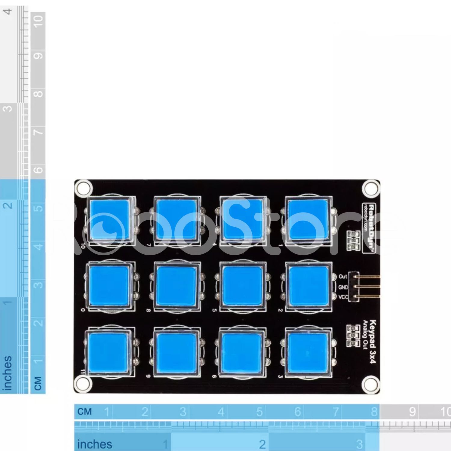 Матрична клавіатура для Arduino RobotDyn 3&times;4