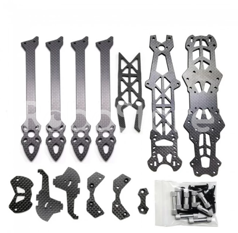 Рама Mark4 V2 13inch 539mm 3K Full Carbon Fiber TrieX Frame
