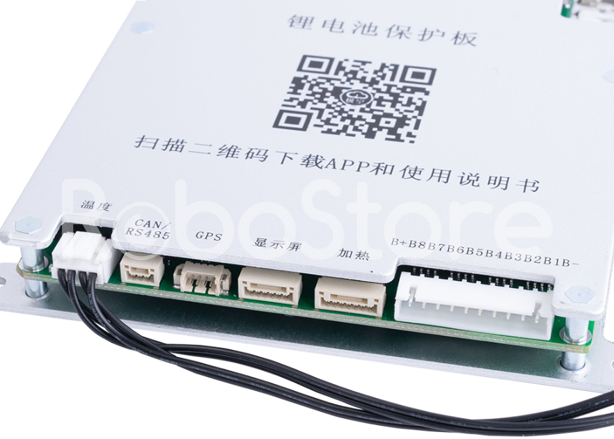 BMS JK B1A8S20P 4S-8S 200-350A 1A з активним балансуванням